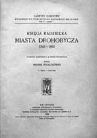 Księga radziecka miasta Drohobycza