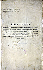 Lista imienna osób pod sądem kryminalnym