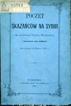 Poczet skazańców na Sybir